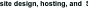 website design, hosting, and 